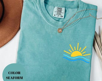 Sommer Shirt, Strand Shirts, süße Shirts, Tshirt Frauen, Urlaub T-Shirt, süße Sommerkleidung, Urlaub Shirts, Mädchen Geschenke, Komfort Farben Shirt