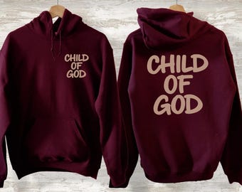Child of God Hoodie, Corinthians Sweatshirt, Celestial Children's, Inspirational Hoodie, Jesus Hoodie, Faith Shirt, Gift Christian Hoody
