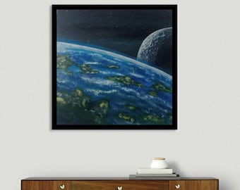 Original Earth Painting - Etsy Canada