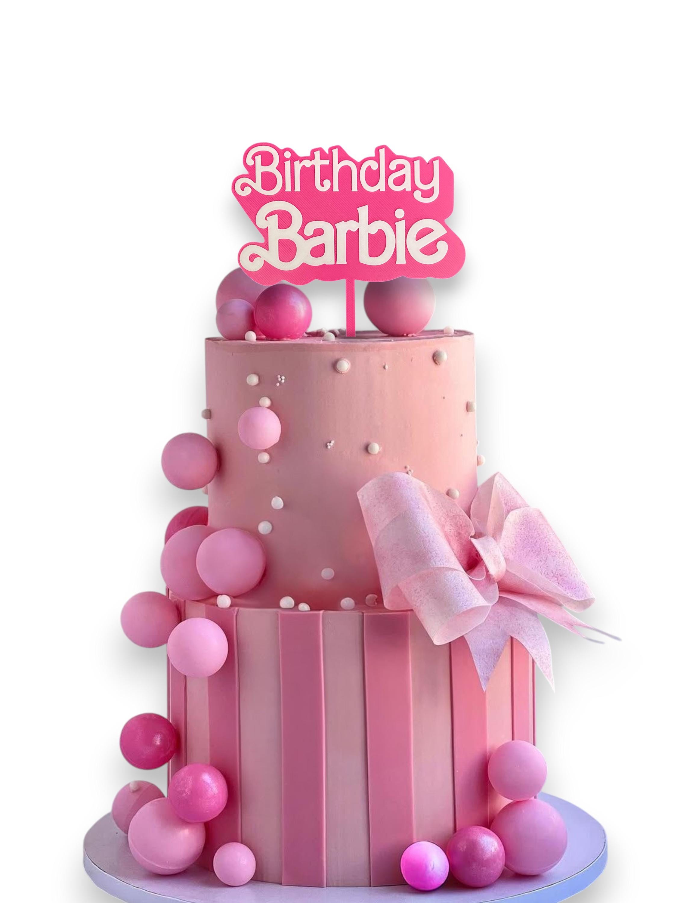 Barbie Doll Pasteles De MuÃ±ecas Barbie Barbie Doll Torta De La