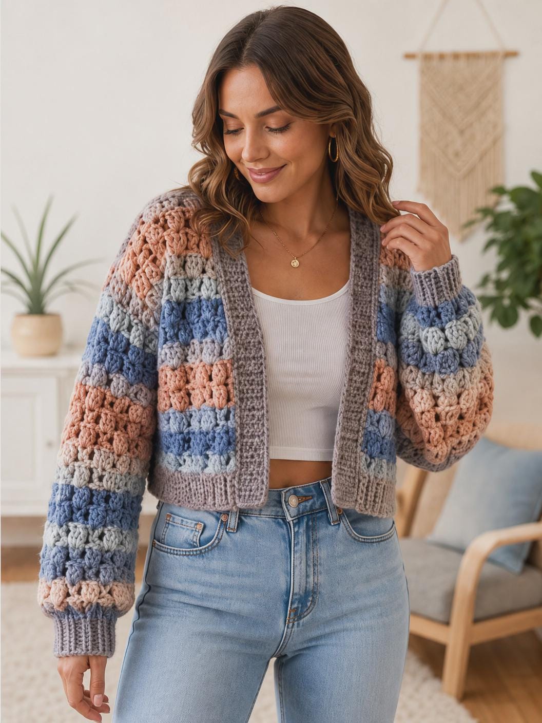 Oversized Cardigan Crochet Patterns for an Easy Fit 36 Crochet Cardigan Pattern Oversized Granny Sweater