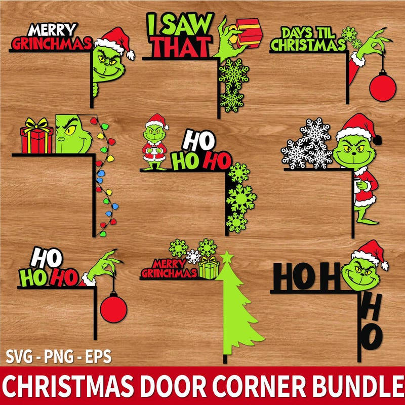 Grinch Door Corner - Etsy