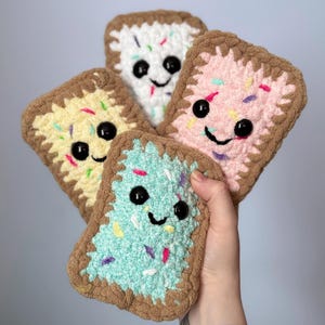 Toaster streuen Törtchen Amigurumi Stofftier