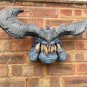 doom cyberdemon wall mounted trophy