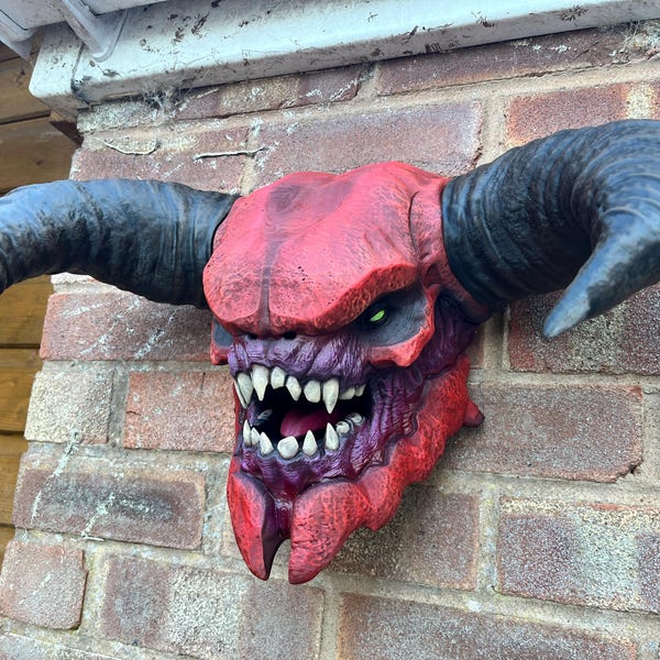 Doom ewiger Baron der Hölle Wandtrophäe