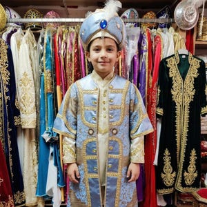 Boys Circumcision Suit: 5-Piece Prince Costume