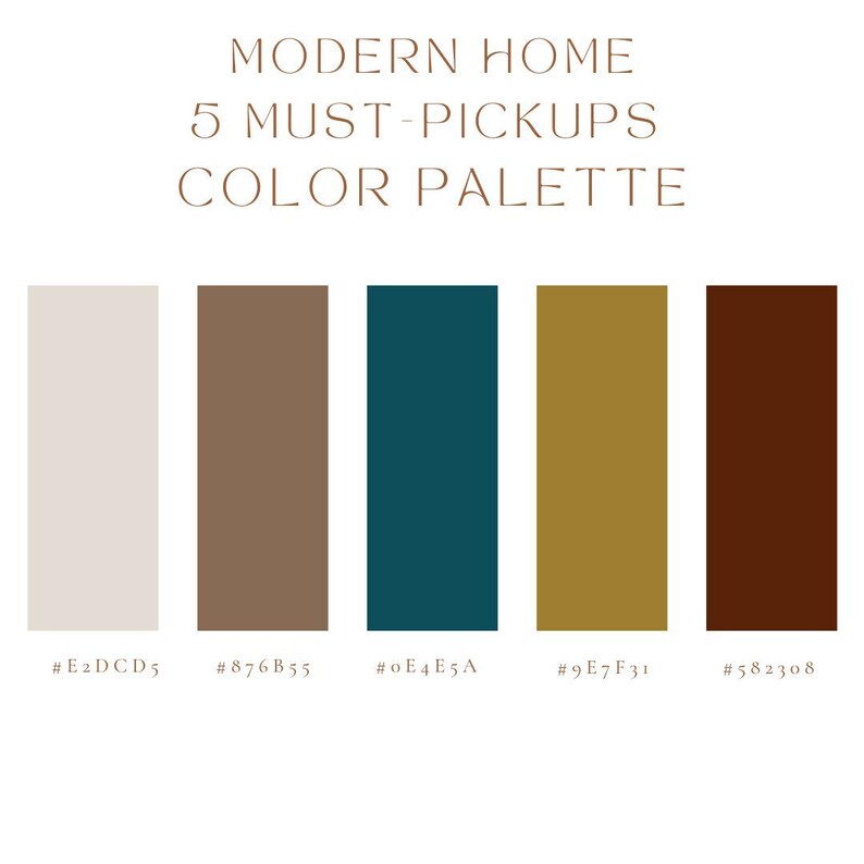 Soft, Earthy Mediterranean Color Palette With Peaceful, Modern Tones ...