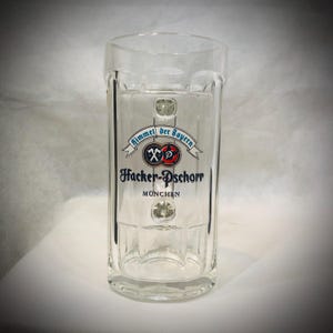 Nuevo, sin usar - Jarra de cerveza Hacker-Pschorr Heavy - 6.5"