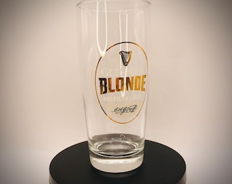 Guinness Blonde American Lager Beer Glass 6.5"