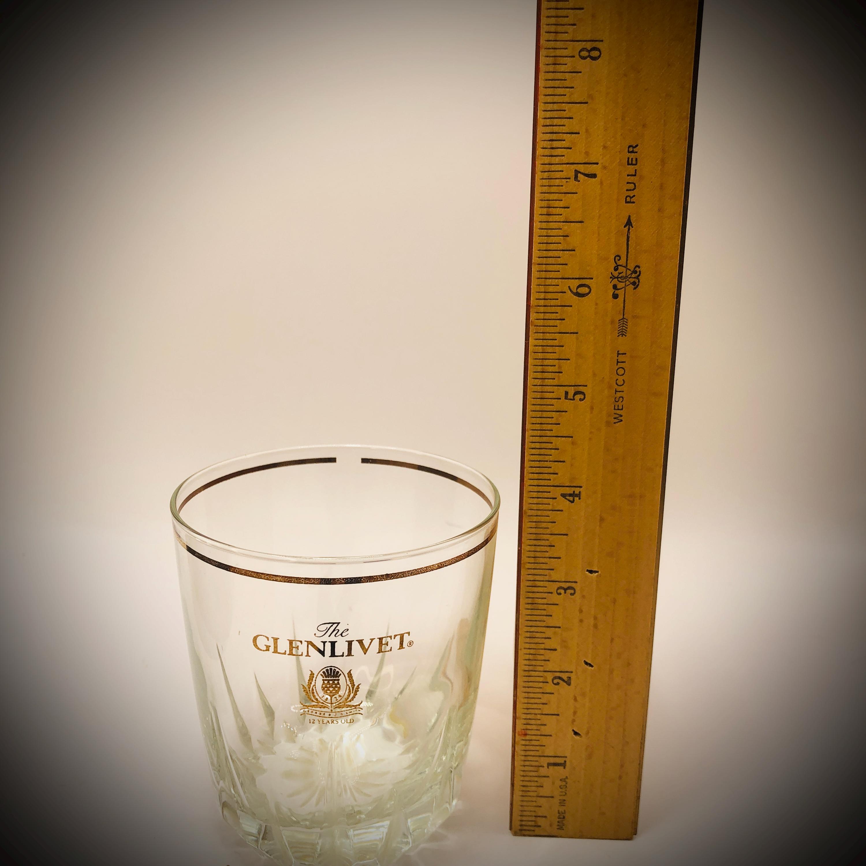 ザ・グレンリベット スコッチウイスキー ロックグラス テクスチャー