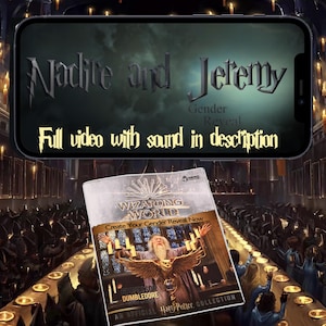 Vídeo de revelación de género de Harry Potter / Tema de mago personalizado (Descarga digital)