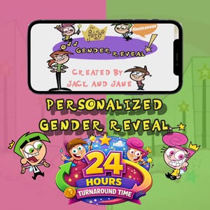 Personalized Gender Reveal Video (Digital Download) | it’s a boy | it’s a girl