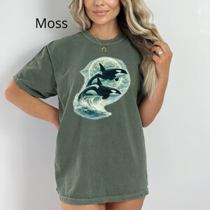 Sea Animals Ocean Shirt, Marine Life Tee, Whale T-Shirt, Turtle T-shirt, Tee for Marine Lover, Orca Shirt, Gift for Ocean Lover image 19