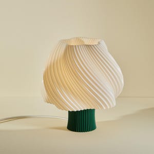 3D Printed Dimmable Table Lamp – CANDLE M FOREST | Handmade Sustainable Lighting | Cozy Mood Light