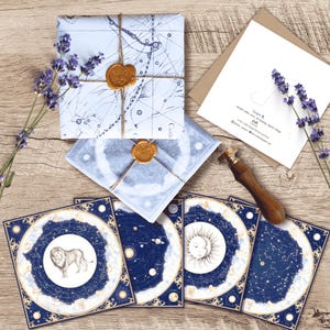 The Celestial Collector’s Set | Vintage Zodiac & Cosmic Art Bundle