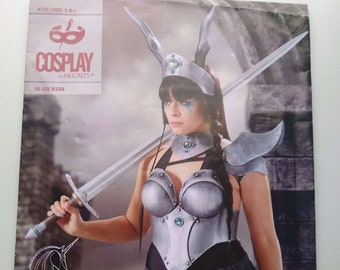 Cosplay by McCall's M2115 "Callista Knight II" Worbla Pattern - Headdress and Pauldron Armor Tutorial - Size S-L - UNCUT OOP