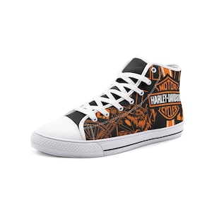 Motorrad High Canvas Schuhe