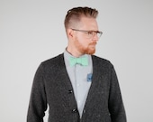 Bow Tie Bowtie in Mint Green & White Polka Dot LAST ONE LEFT!!