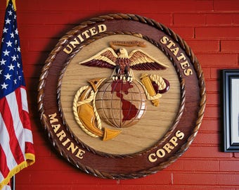 Marine Corps SPECIAL OPS Command MARSOC Wood Art Plaque - Etsy