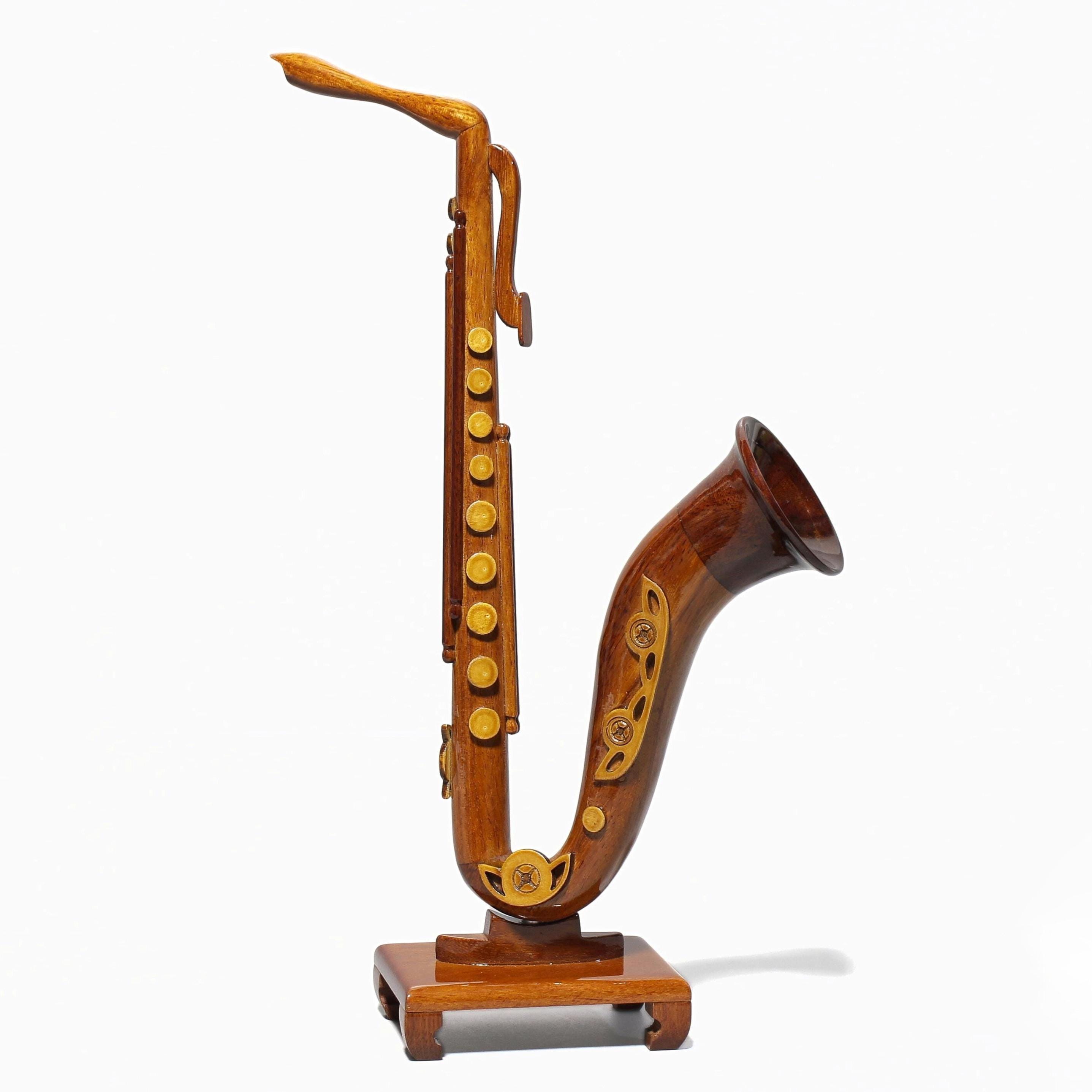 Wooden saxophone - Etsy 日本