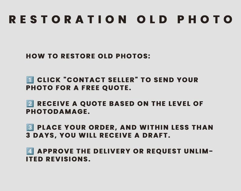 fotorestaurering Reparera gammalt foto: Photoshop-restaurering Restaureringstjänst för skadade foton | digital restaurering, restaurering av gamla foton bild 7
