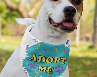 Adopt Me Dog Bandana: 90s Retro Adoption Event Accessory