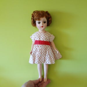 Vintage American Character Hard Plastic 14&quot; Sweet Sue Head Turning Walker Doll * Clothing not Original to Doll * 1950s * Made in USA
