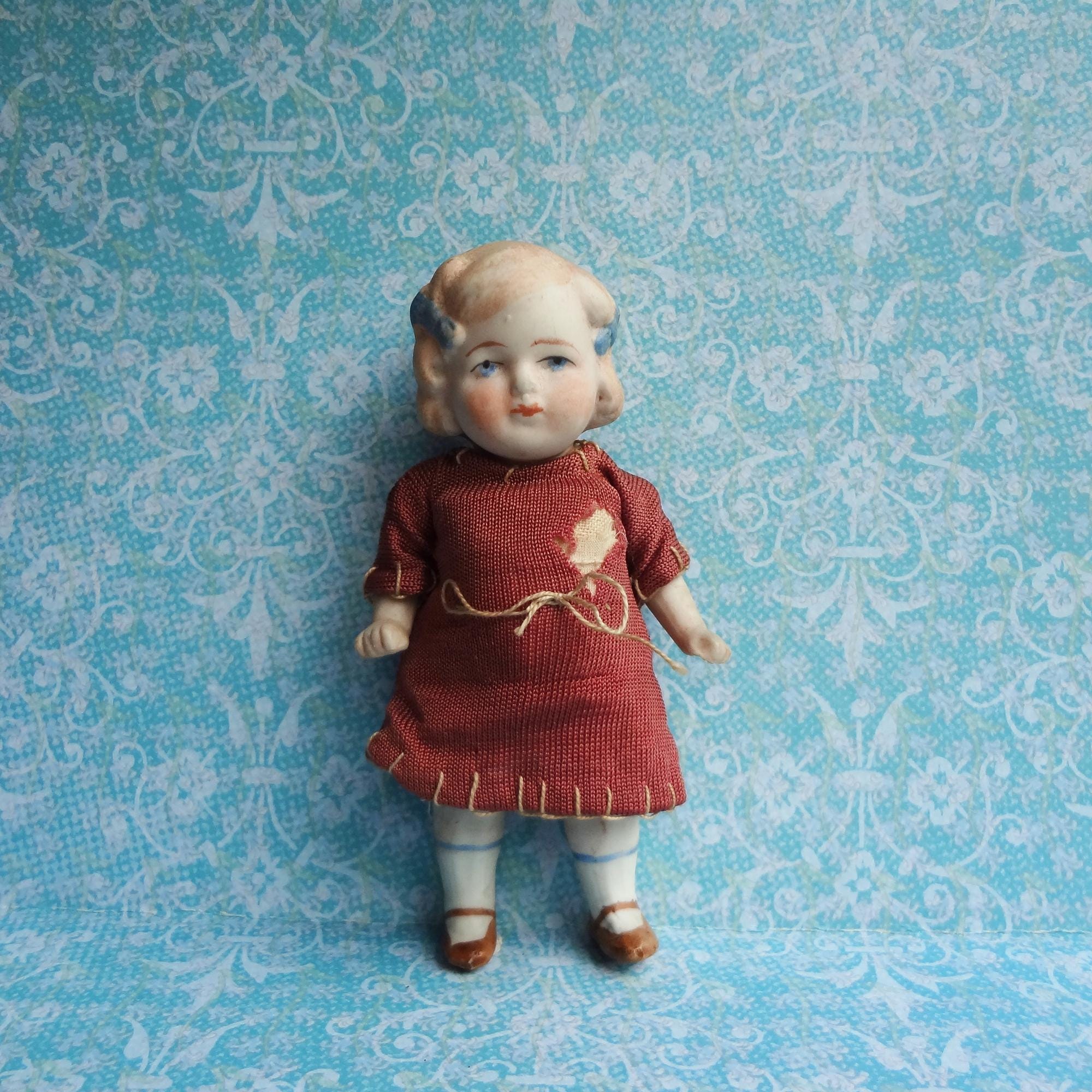 アンティークビスクドール 17センチ アンティーク オールビスク