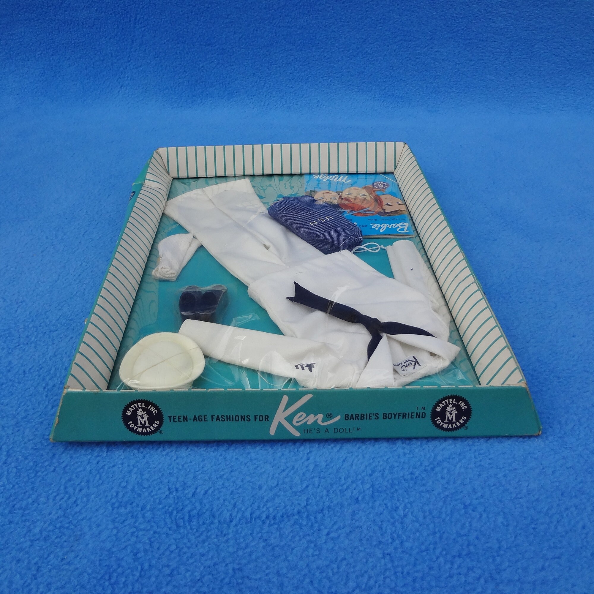 1961 Ken Sailor Bell Bottom Outfit * #796 Mattel * Original