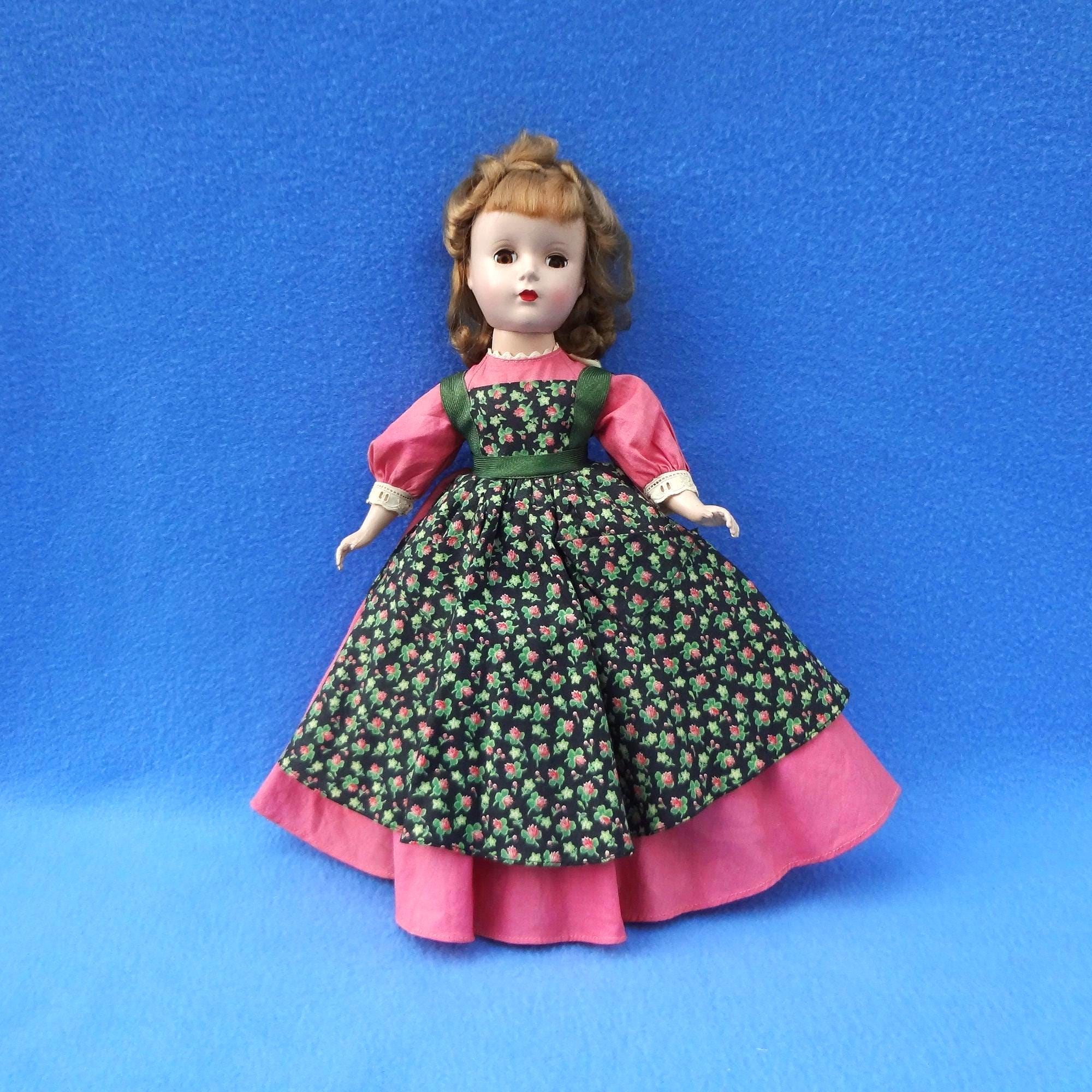 Vintage Madame Alexander 14'' Hard Plastic Meg Little Women Doll