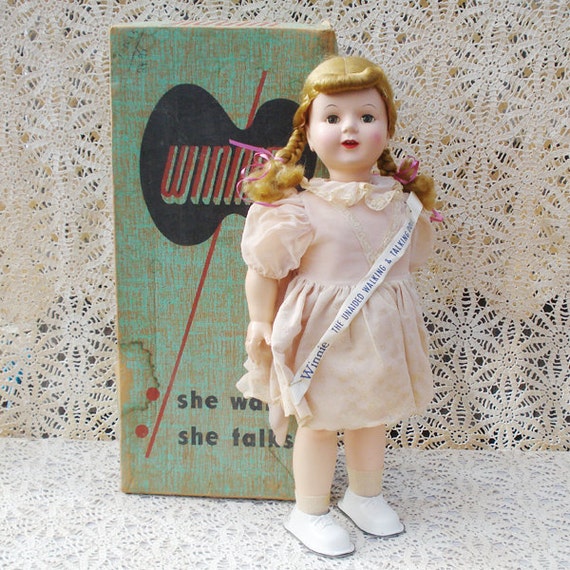 winnie the walking talking doll