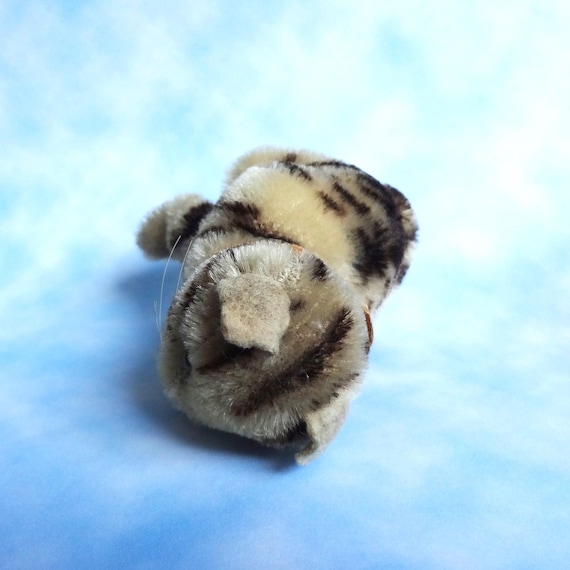 Vintage Steiff Susi Cat, 1950s Jointed Head Kitten With Bell - Etsy