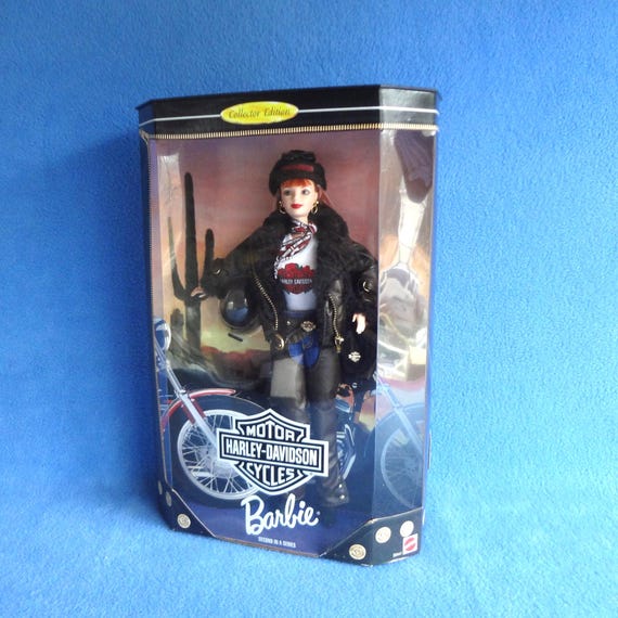 Barbie Harley Davidson Motorcycle Doll 2nd in Series 1998 #20441