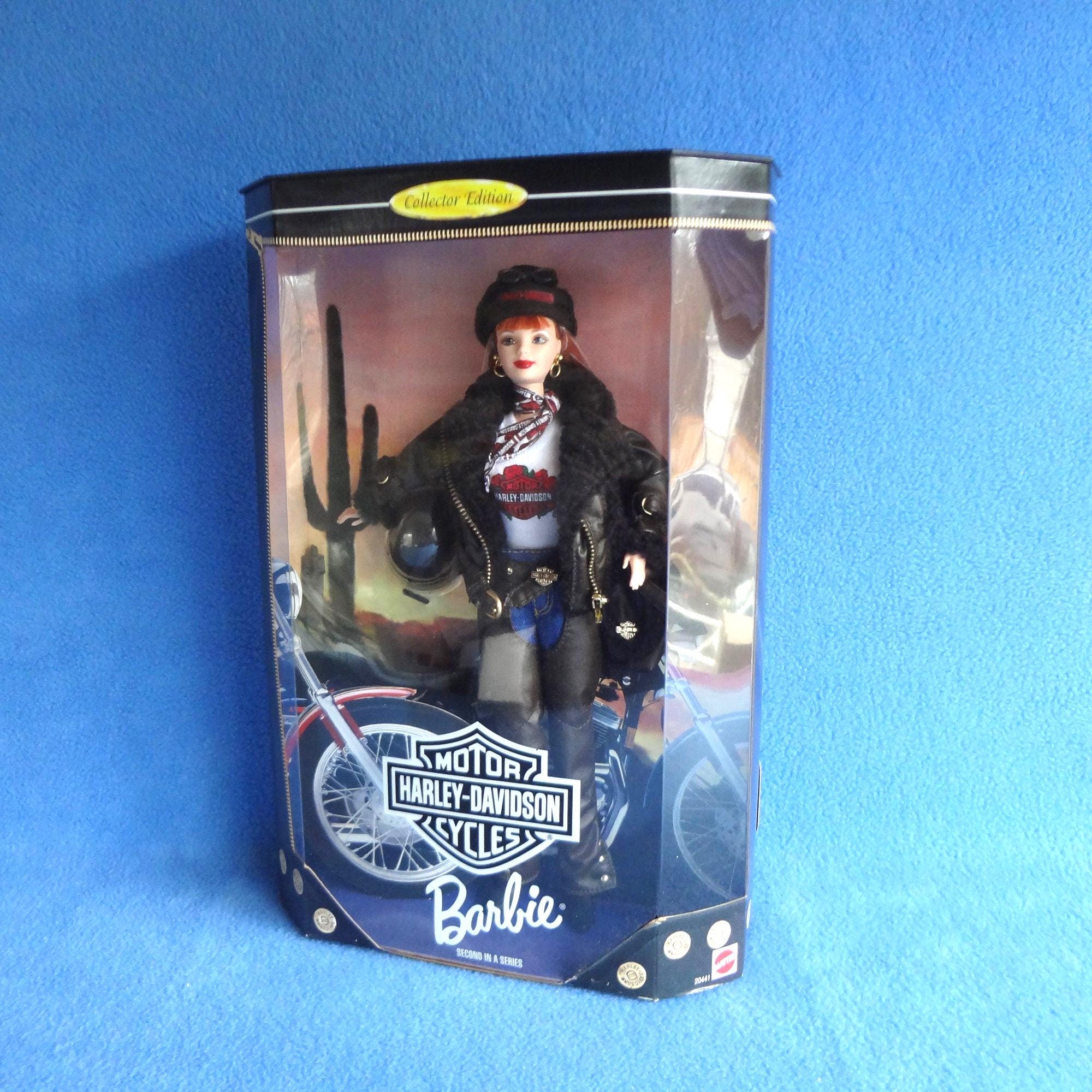 Barbie Harley Davidson Motorcycle Doll 2nd in Series 1998 #20441