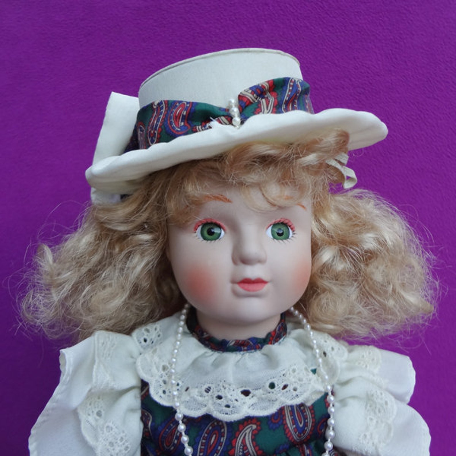 Vintage Porcelain Doll 15 Exclusive House of Lloyd Doll - Etsy
