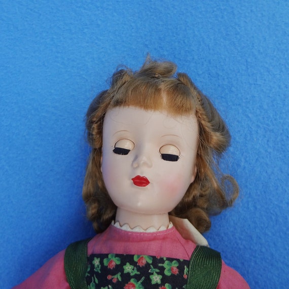 Vintage Madame Alexander 14'' Hard Plastic Meg Little Women