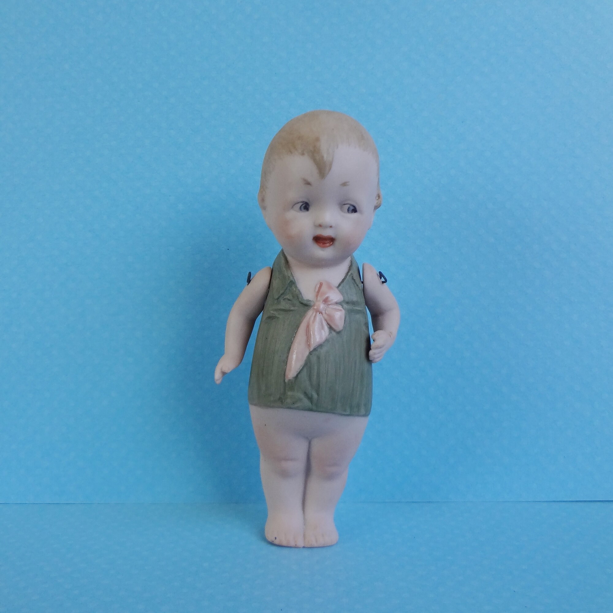 Antique 4 NIPPON Baby Bud All Bisque Doll