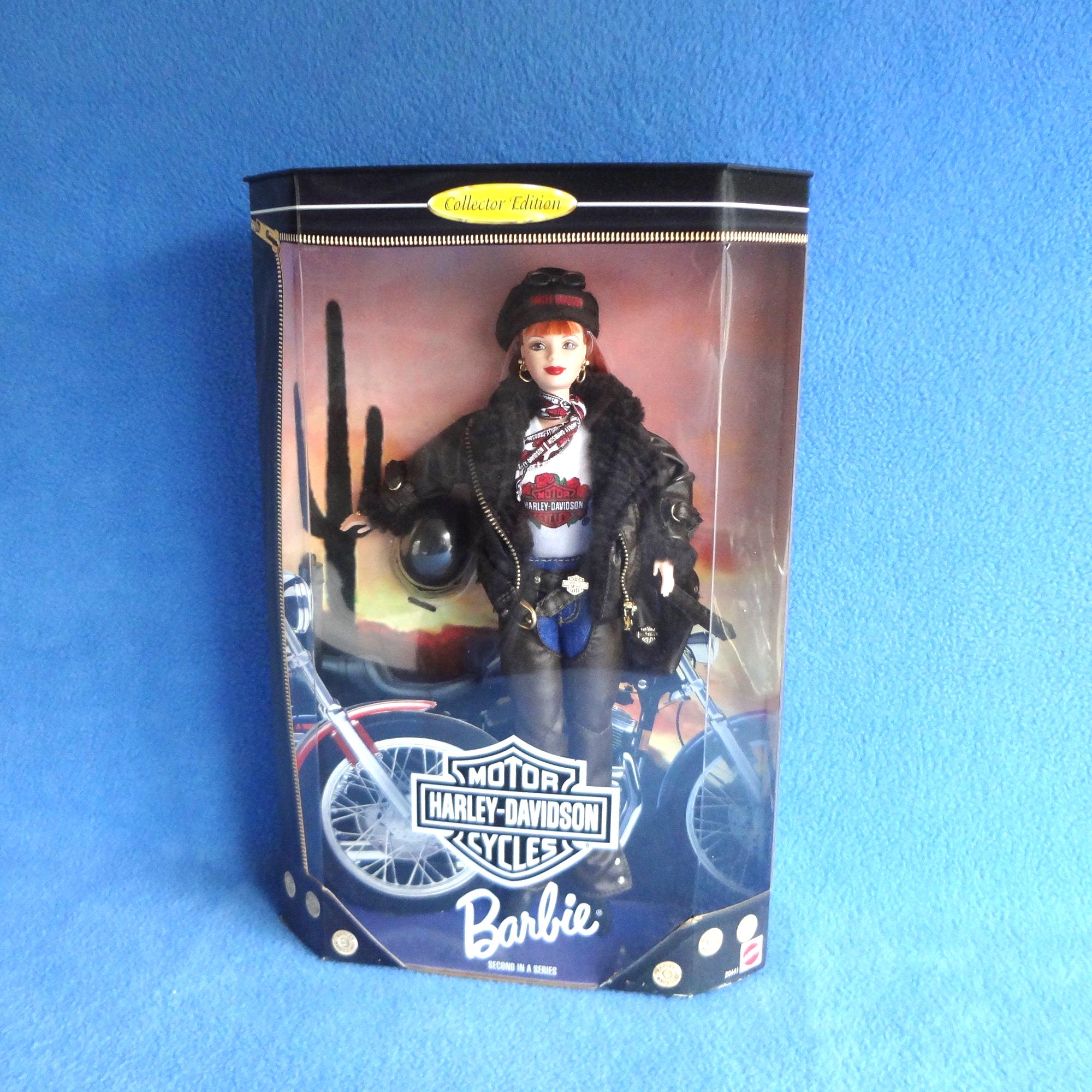 Barbie Harley Davidson Motorcycle Doll 2nd in Series 1998 #20441