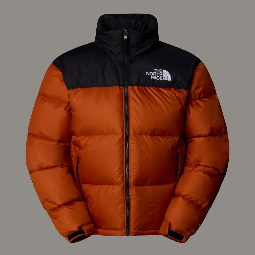 Retro Nuptse Abrigo The North Face Hombre Barato North Face 1996