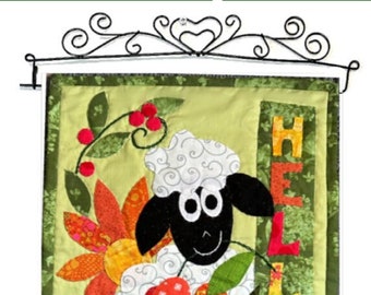 Suzys Banner Series, Hello May, Quilt Pattern, Pattern, Monthly Banners, pdf patterns, May