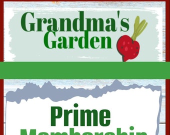 Grandmas Garden, Prime Member, Sew Along, Quilt Pattern, Pattern, Vegetables, Seeds, Vintage, Seed Pack