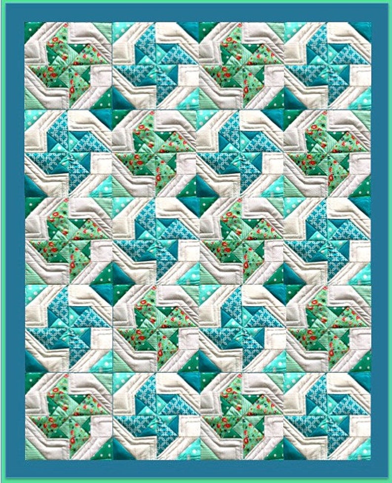 Island Breezes Quilt Pattern Pattern Digital Pattern Pdf Etsy
