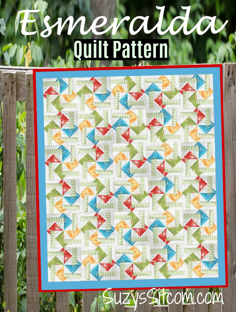 Esmeralda Lap Quilt Pattern, Beginner Friendly (PDF Pattern) - Etsy