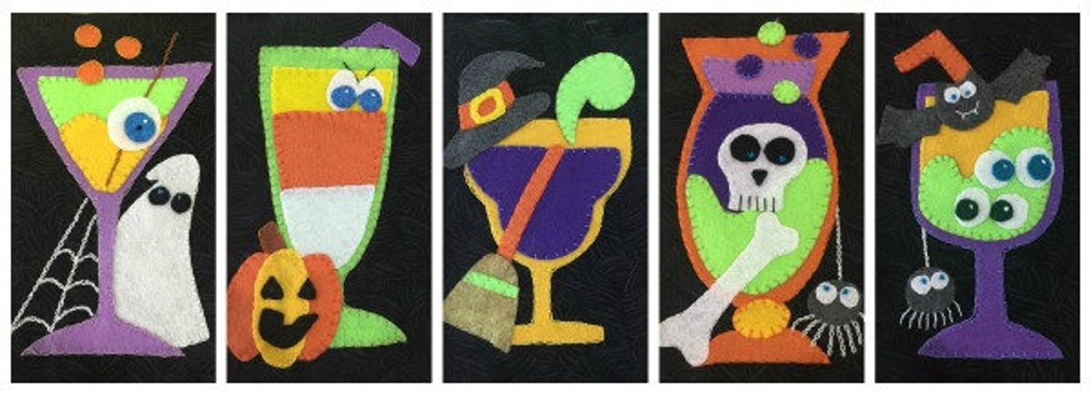 Spookie Spirits Halloween Table Runner Quilt Pattern (PDF Pattern) - Etsy