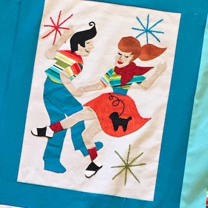 Retro Flash Quilt Pattern, Quilting, Pattern, Quilt Pattern, Digital ...