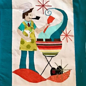 Retro Flash, Quilt Pattern, Pattern, Digital Pattern, Grill, Retro, 50s ...