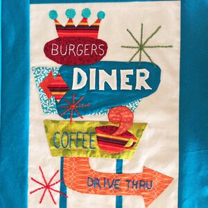 Retro Flash, Retro, Mid Century, Quilt Pattern, Pdf Pattern, Quilt ...