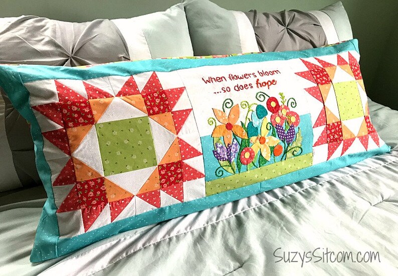 Combo Pack Bench Pillow Pattern Quilt Block Pattern Digital Etsy