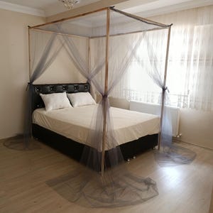 Mosquito Bed Canopy, Bed Decor, Mosquito Net For Twin Bed, Bedroom Canopy Curtains, Net For Bedroom, Mosquito Mesh For Bed