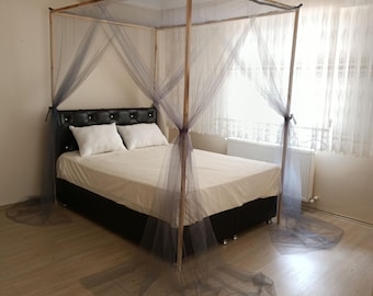 Mosquito Bed Canopy, Bed Decor, Mosquito Net For Twin Bed, Bedroom Canopy Curtains, Net For Bedroom, Mosquito Mesh For Bed